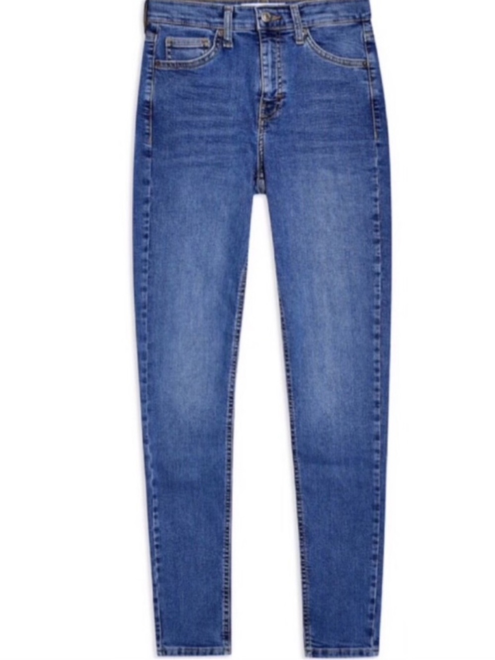 ASOS High Waist Medium Wash Jeans